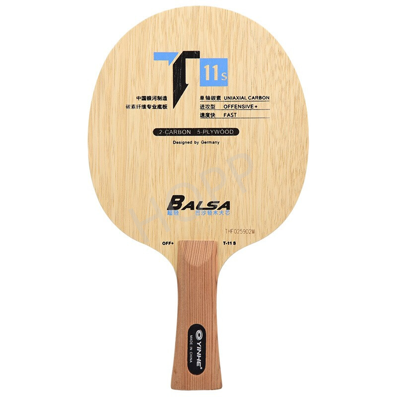 Table Tennis Review - YINHE T-11 T11S (Balsa léger carbone)