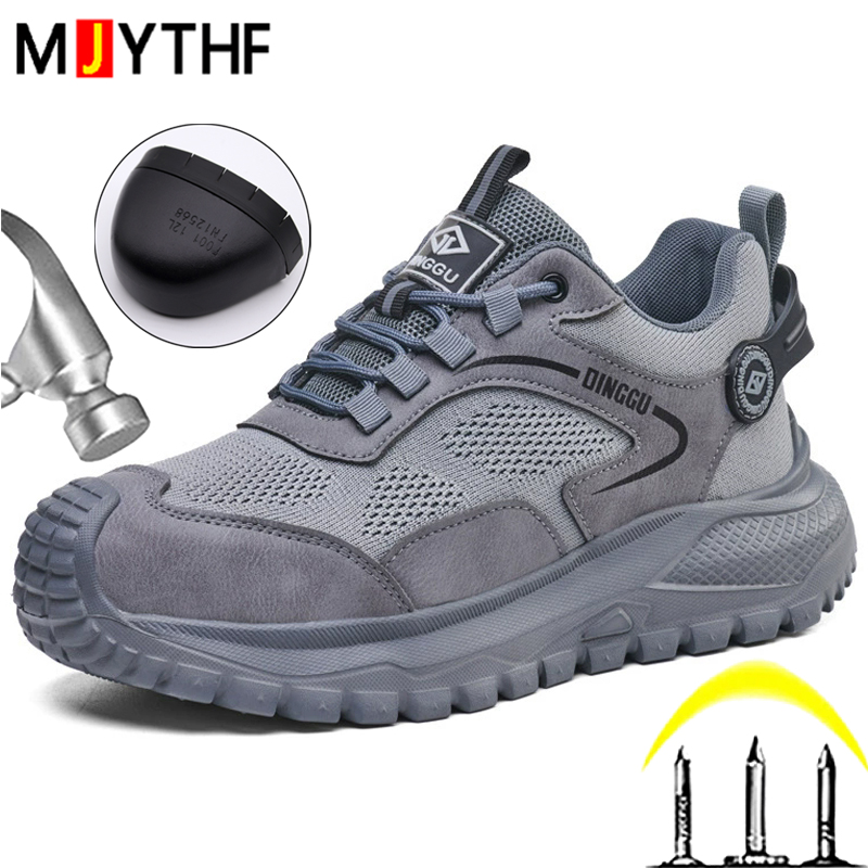 Anti Loop Rubber - Chaussures de sécurité légères pour hommes,