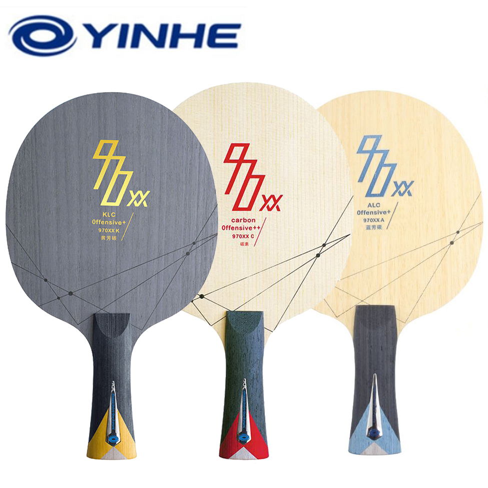 Table Tennis Review - YINHE-Lame de tennis de table professionnelle