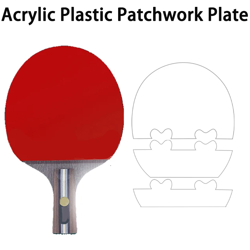 Table Tennis Rubber Protective Film - Plaque de Patchwork en plastique acrylique
