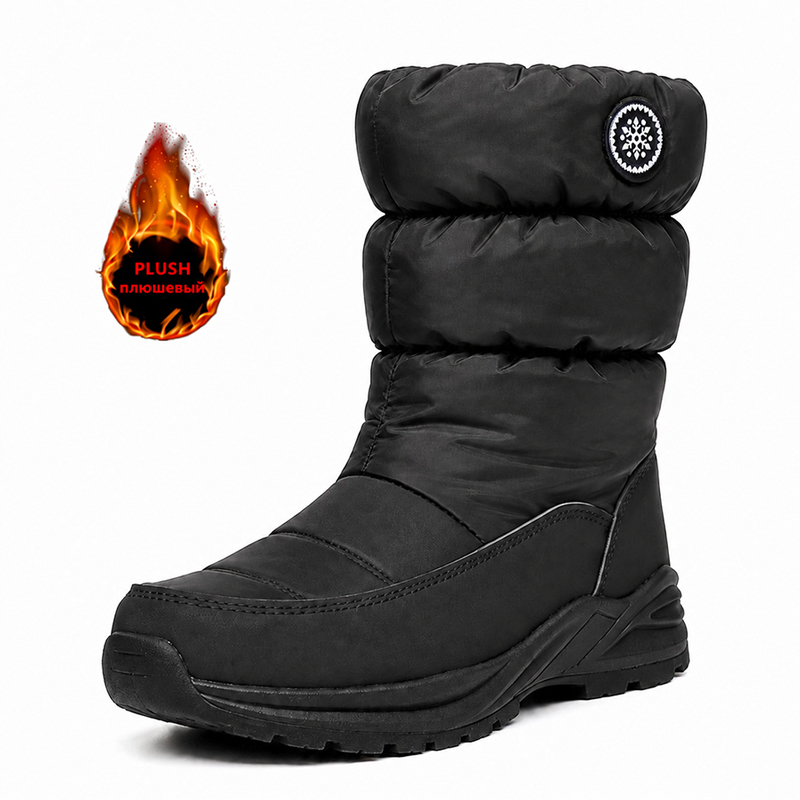 Anti Loop Rubber - Bottes d'hiver imperméables et chaudes pour
