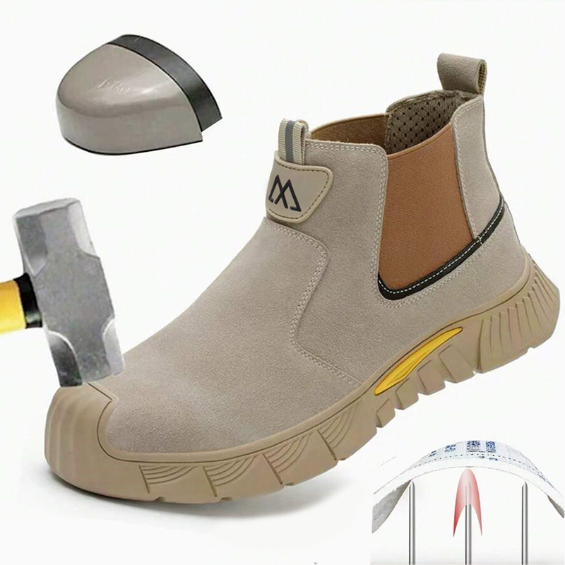 Anti Loop Rubber - Chaussures de sécurité légères pour hommes,