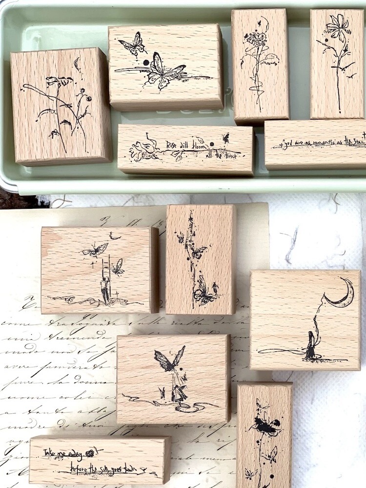 Tampon en caoutchouc en bois v - Butterfly Rubber Sheet avis et prix
