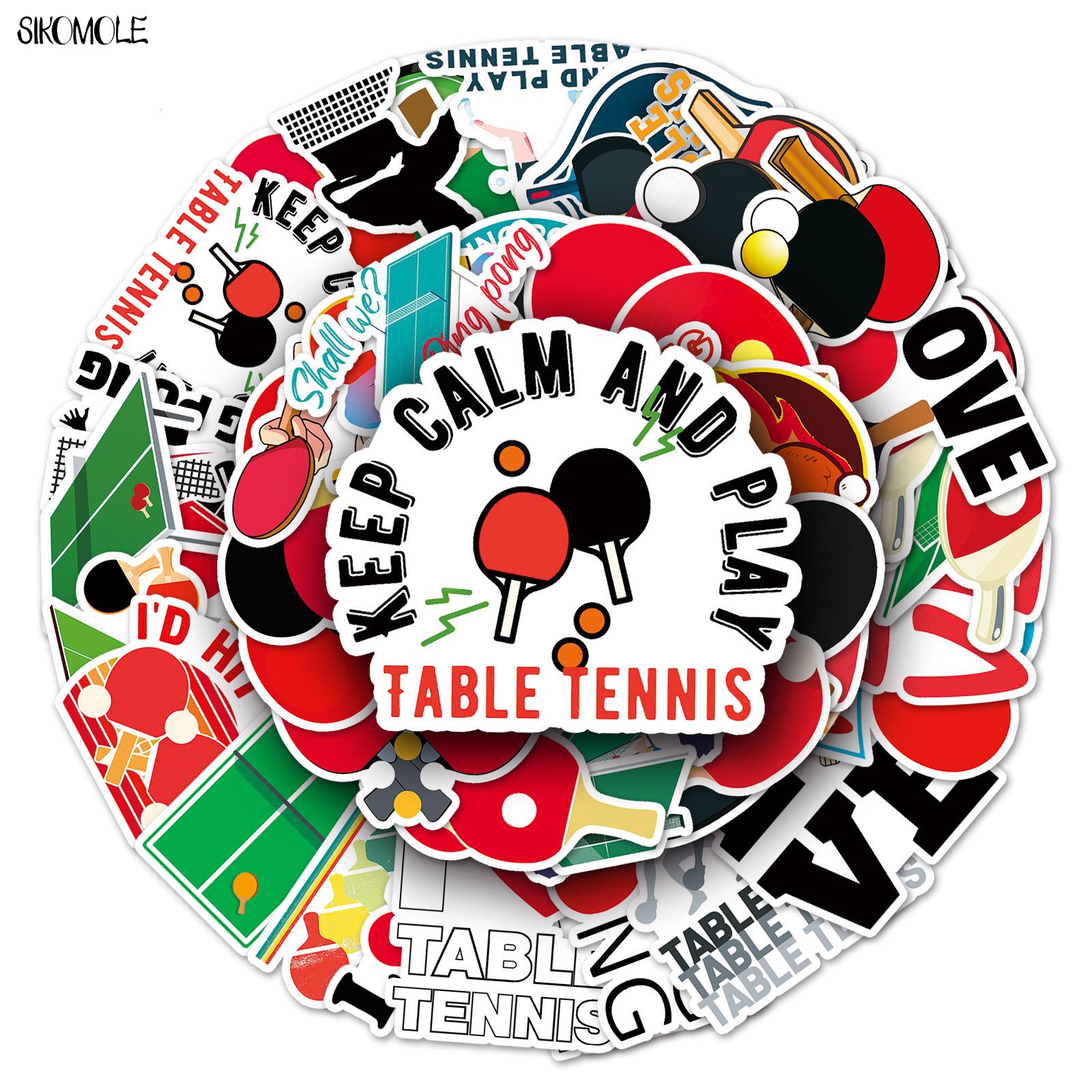 Autocollants de balle de ping- - Table Tennis Olympics avis et prix