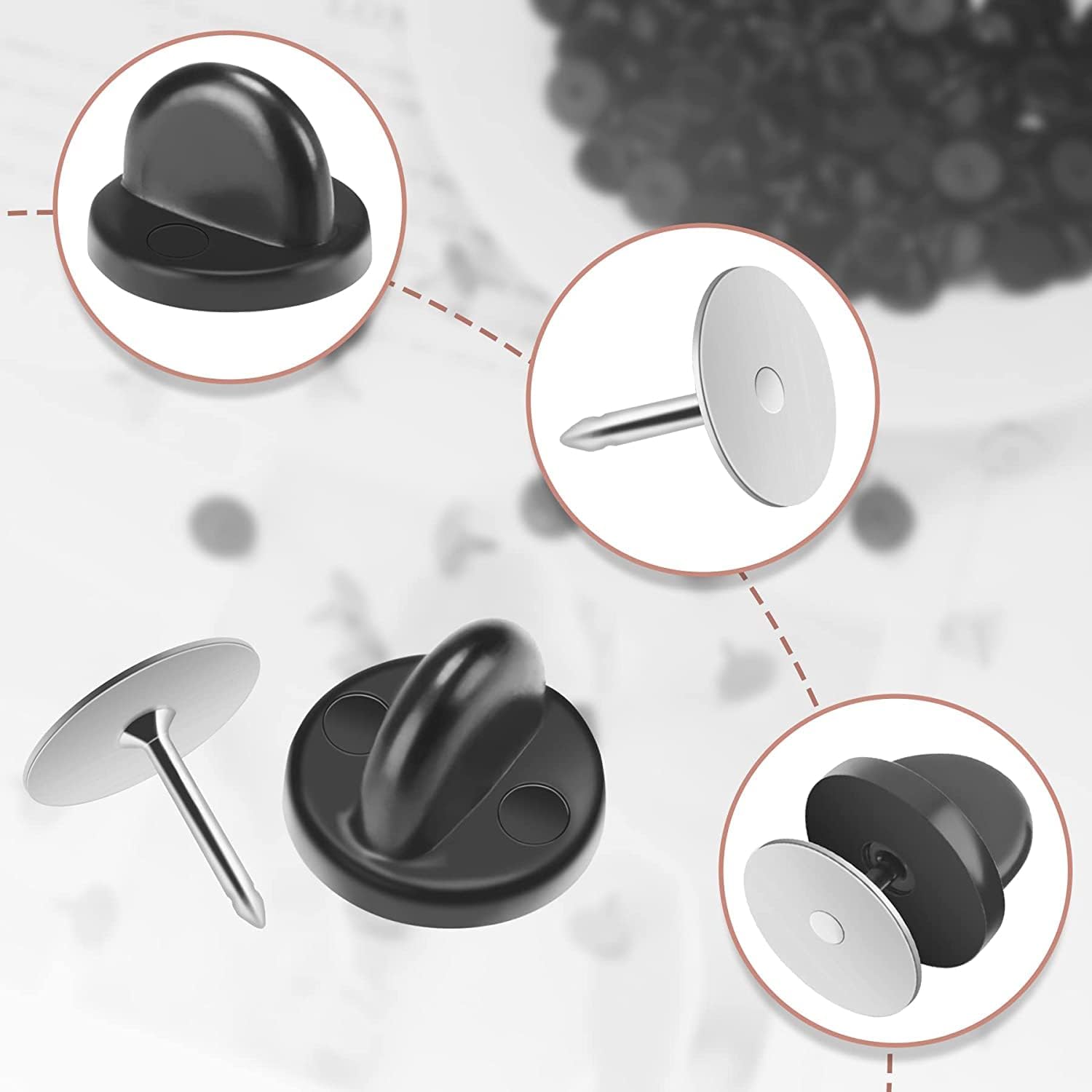 20 paires de supports de fixat - Butterfly Rubber Sheet avis et prix