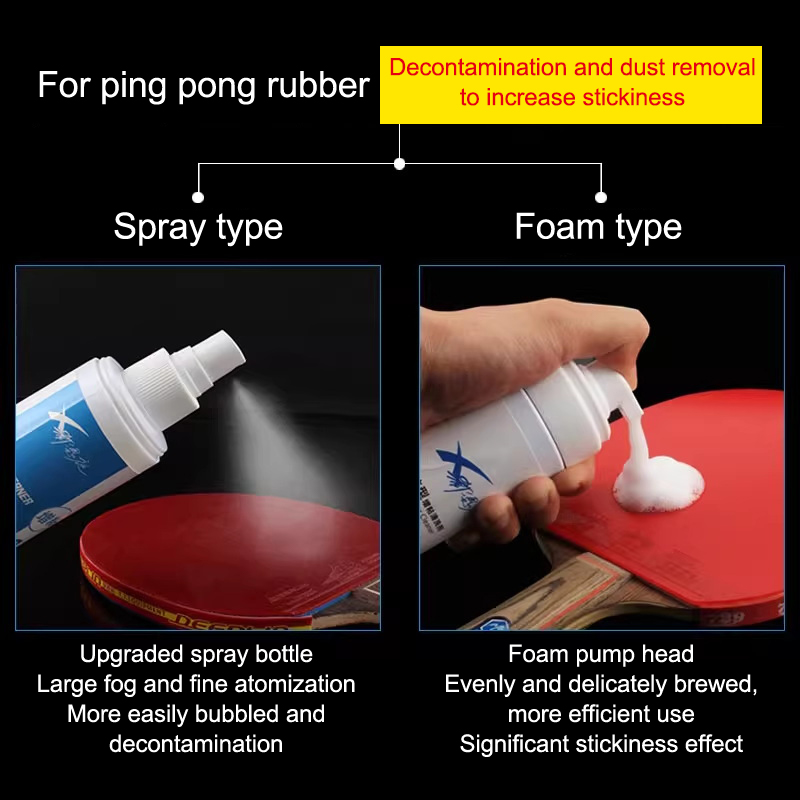 Spray nettoyant en caoutchouc  - Table Tennis Rubber Protective Film avis et prix