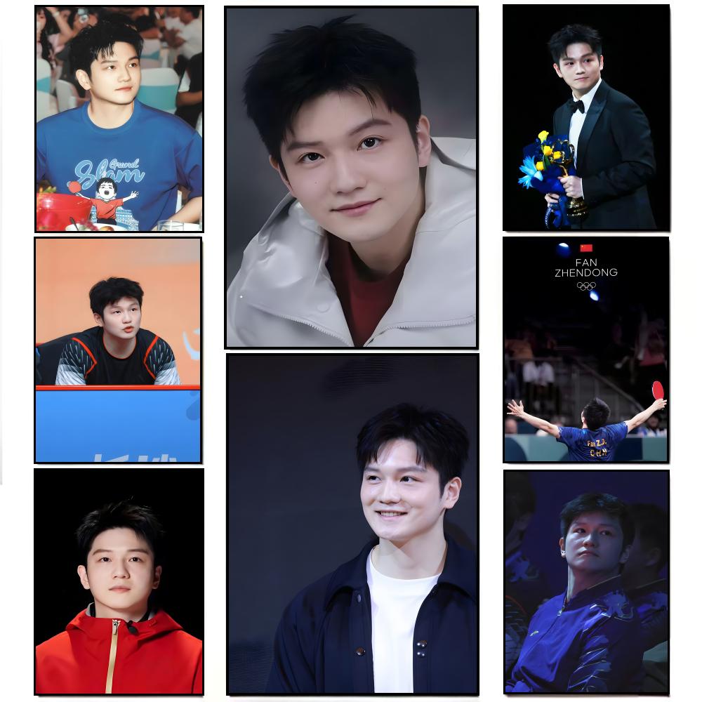 Affiche dynamique athlétique F - Table Tennis Zhendong avis et prix
